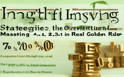 Insightful Investing Strategies: Mastering the 7%, 50%, 2%, 4-3-2-1, 80%, and Golden Rule in Real Estate