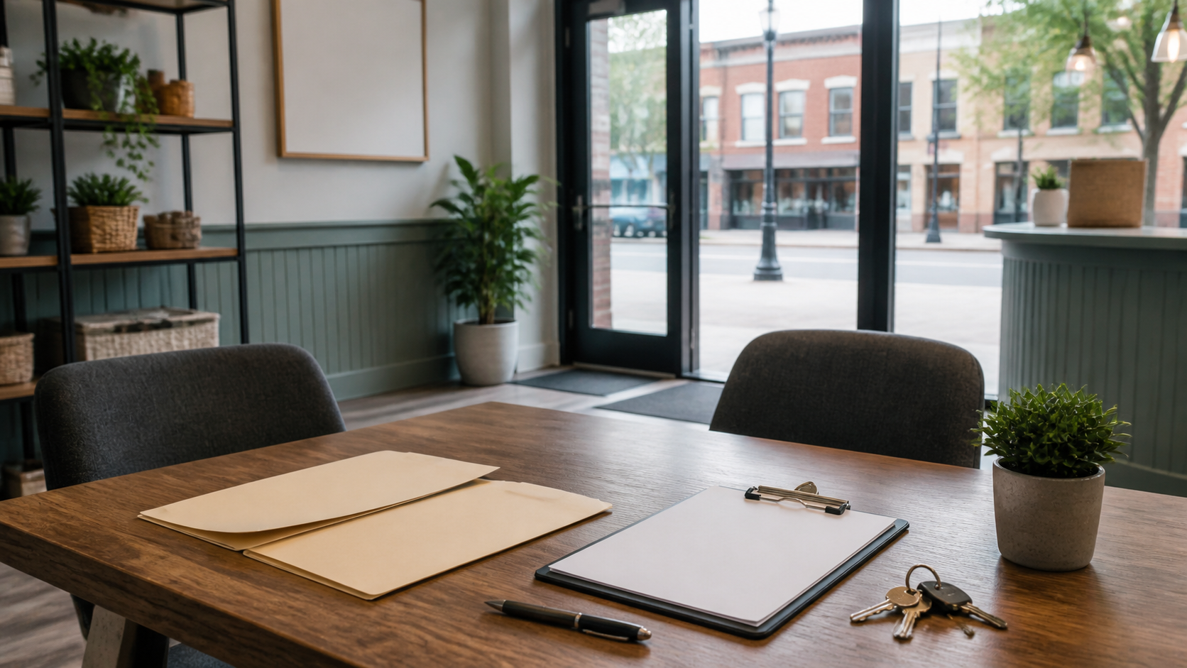Commercial lease transfer planning meeting